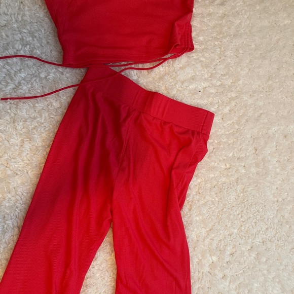 ByEgreis Belize Pants & Top Set Red NWT - Picture 6 of 7